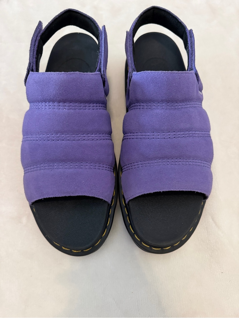 Dr. Martens Suede Kole Sandals in Twilight Purple Unisex M 13 W 15 EU 47 *New